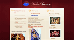 Desktop Screenshot of nalinidance.com